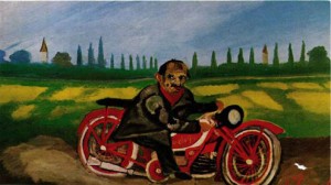 Antonio_Ligabue-Autoritratto_con_la_motocicletta